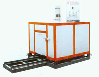 Trolley mold oven